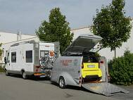 Anh�nger f�r den Smart PKW